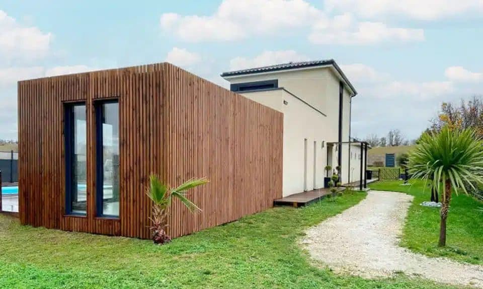 1 – L’extension en bois
