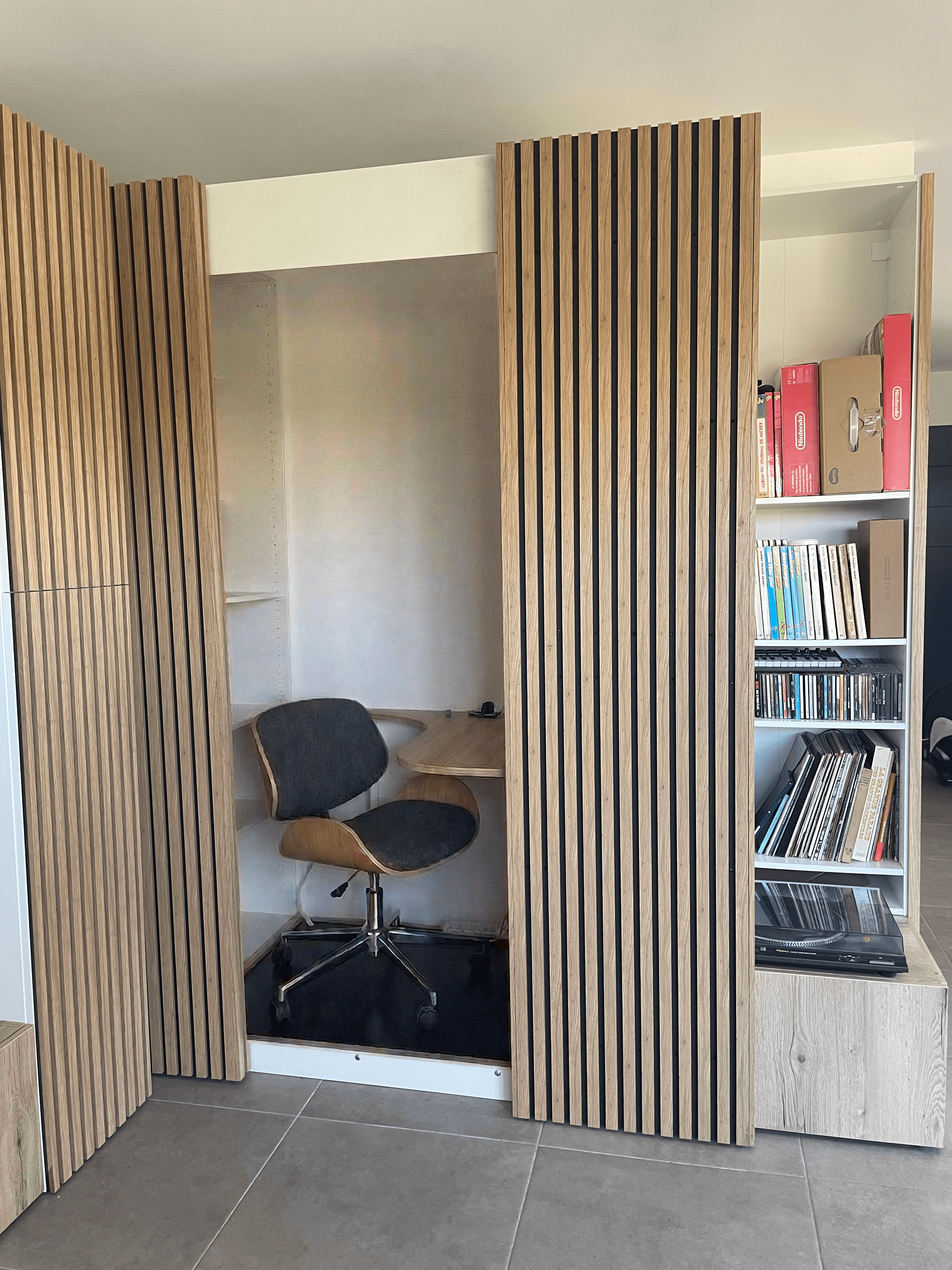 Bureau Bibliothèque - Mobilier sur mesure à Toulouse - Photo 6