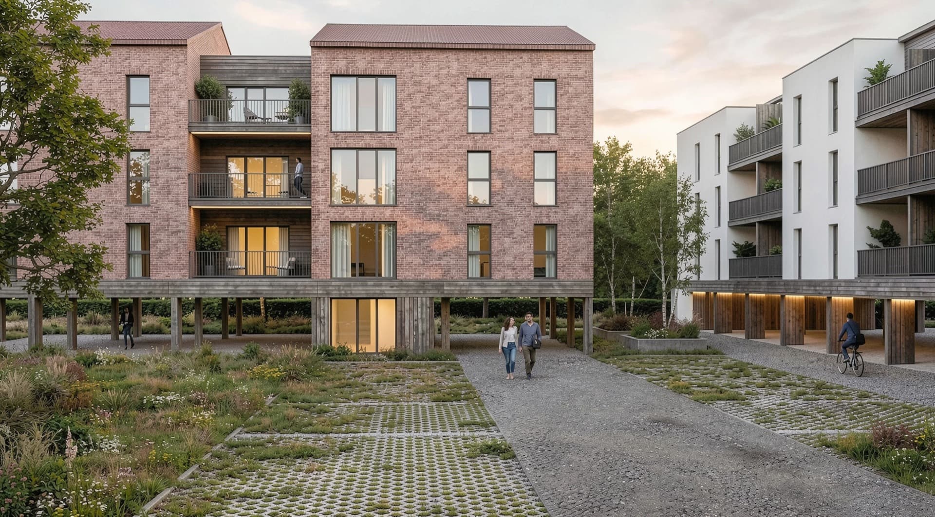 Gradian - Logements collectifs par LM Architectes Toulouse