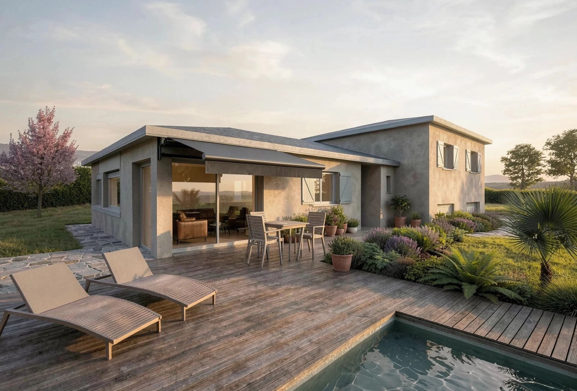 La maison d'architecte traditionnelle revisitée