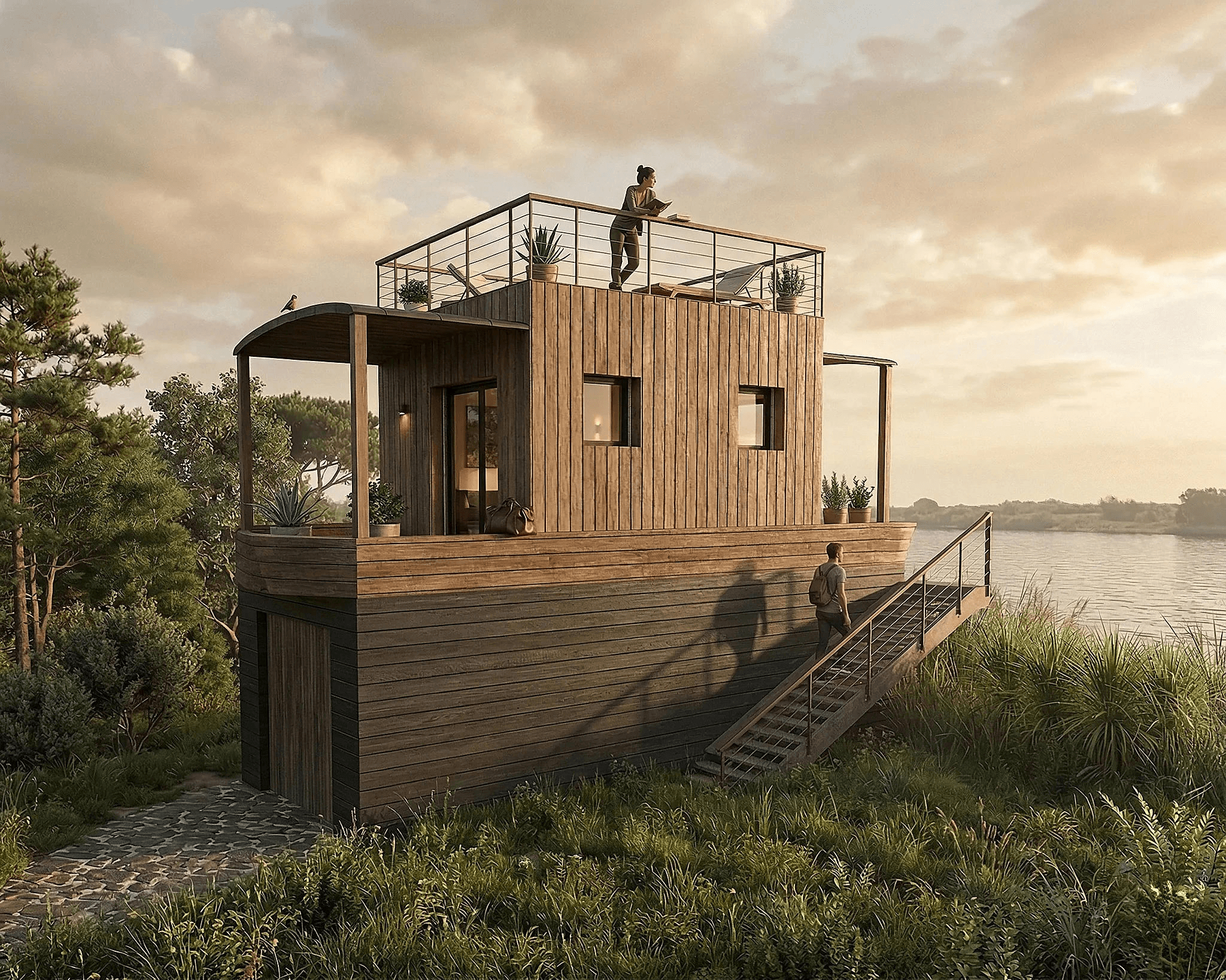 La maison bois et écologique